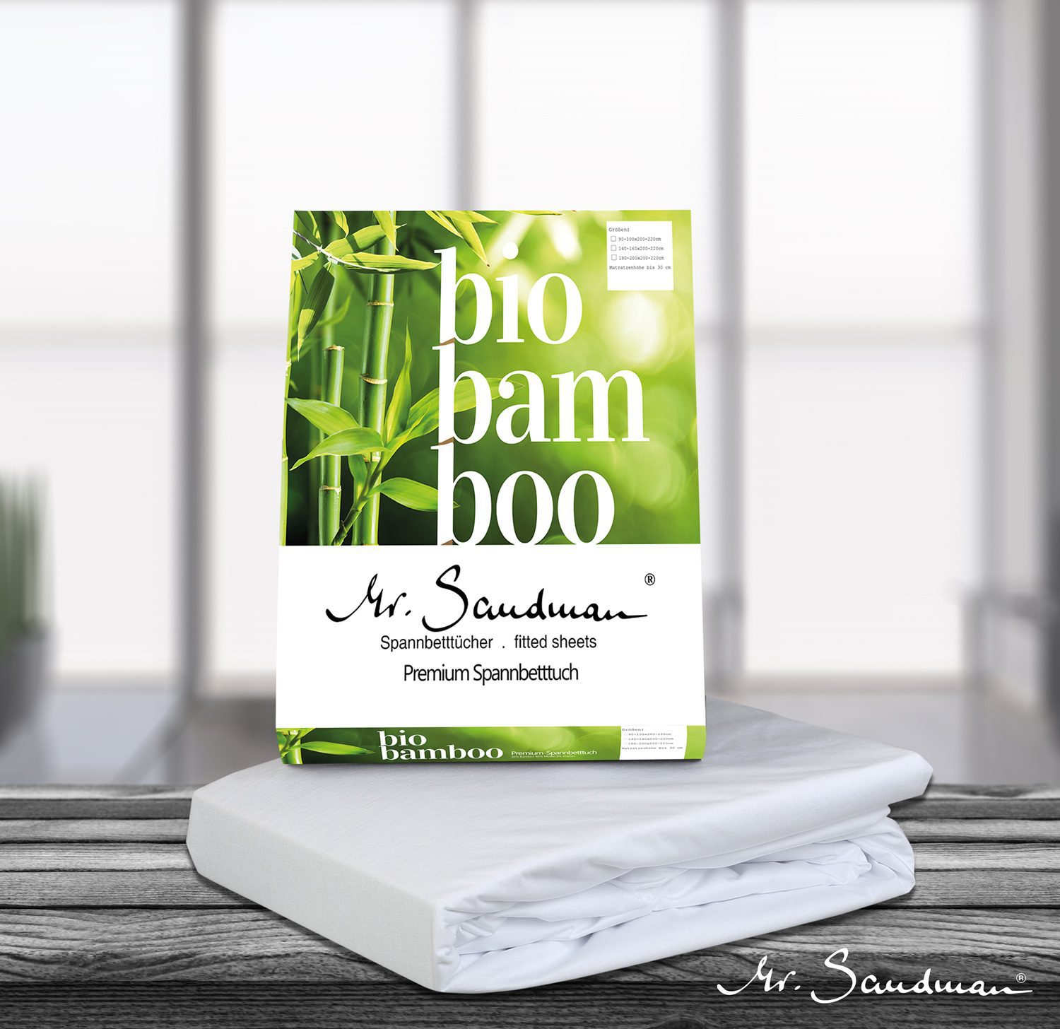 Drap housse Jersey Bio bambou premium