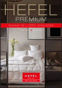 Catalogue des couettes Hefel 2024-2025