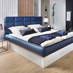 Lit à eau / waterbed Tasso Lidéal associe qualité de fabrication et confort pérenne avec option réglage automatique des matelas à eau